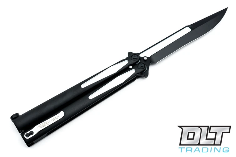 Microtech 173-1VM Tachyon III S.E - Black Handle - Black Blade 2 Microtech 173-1VM Tachyon III S.E - Black Handle - Black Blade - Image 2