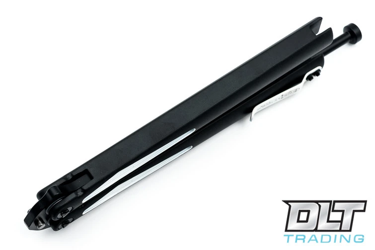 Microtech 173-1VM Tachyon III S.E - Black Handle - Black Blade 4 Microtech 173-1VM Tachyon III S.E - Black Handle - Black Blade - Image 4