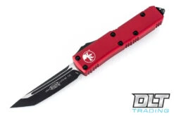 Microtech 233-1RD UTX-85 T/E - Red Handle - Black Blade
