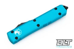 Microtech 123-2TQ Ultratech T/E - Turquoise Handle - Contoured - Partial Serrations - … -Knife Online Shop MICRO 7868 70188.1553633414