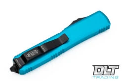 Microtech 123-2TQ Ultratech T/E - Turquoise Handle - Contoured - Partial Serrations - … -Knife Online Shop MICRO 7869 87038.1553633414