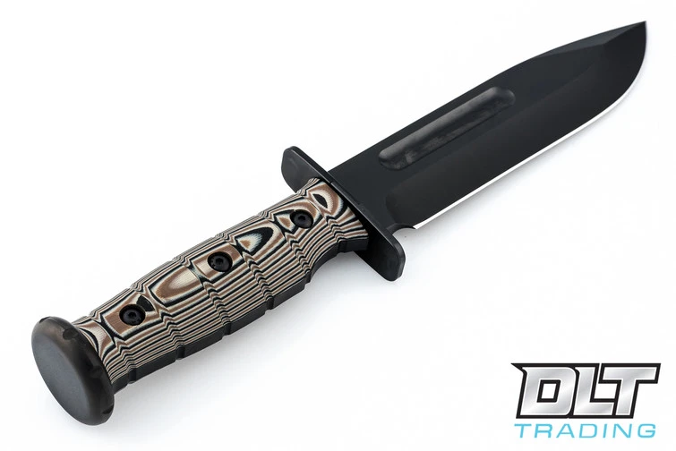 Medford USMC Fighter - Black PVD S35VN Blade - Marine Camo G-10 2 Medford USMC Fighter - Black PVD S35VN Blade - Marine Camo G-10 - Image 2