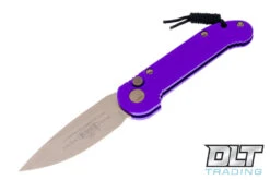 Microtech 135-13PU LUDT - Purple Handle - Bronze Blade