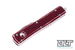 Microtech 147-10DMR UTX-70 D/E - Distressed Merlot Red Handle - Apocalyptic Blade -Knife Online Shop Microtech 11223007 58595.1673556369