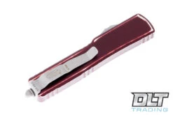 Microtech 147-10DMR UTX-70 D/E - Distressed Merlot Red Handle - Apocalyptic Blade -Knife Online Shop Microtech 11223008 12877.1673556369