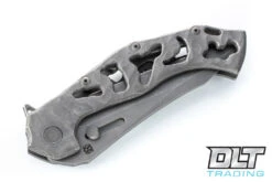 Olamic Cutlery Soloist Agent - Funky Hole Pattern - Rock Handle & Hardware - #1542A -Knife Online Shop OLAMIC 3942 02330.1574092772