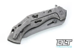 Olamic Cutlery Soloist Agent - Funky Hole Pattern - Rock Handle & Hardware - #1542A -Knife Online Shop OLAMIC 3943 08682.1574092772