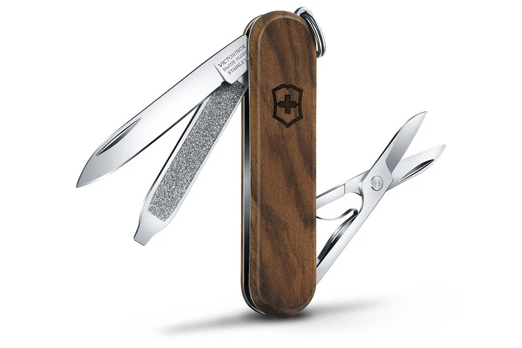 Victorinox Swiss Army Classic SD Walnut 2 Victorinox Swiss Army Classic SD Walnut - Image 2