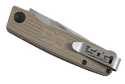 SOG Terminus Slip Joint - Tan G-10 7 SOG Terminus Slip Joint - Tan G-10 -Knife Online Shop TM1001 back closed 43503.1490899796