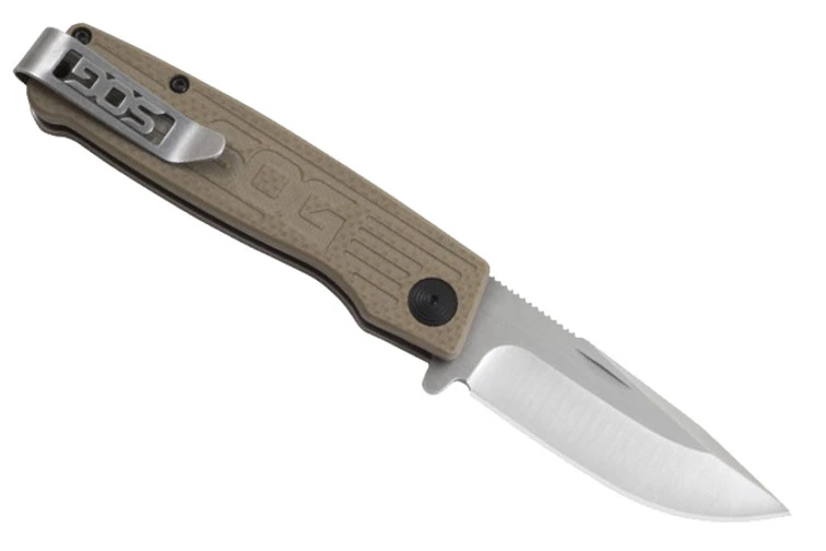 SOG Terminus Slip Joint - Tan G-10 2 SOG Terminus Slip Joint - Tan G-10 - Image 2