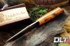 Knife Online Shop -Knife Online Shop UltraliteFieldKnife3V desert ironwood burl black liner 4 top shot dlt 499.95 64016.1675123271