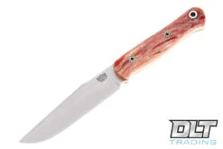 Ultra Lite Field Knife Red Kudu - Yellow Liners - Mosaic Pins