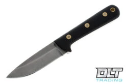 Battle Horse Woodsman Pro - Saber Ground - Black Micarta - Matte