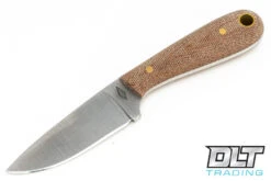 Battle Horse Frontier First - Flat Ground - Natural Micarta - Matte
