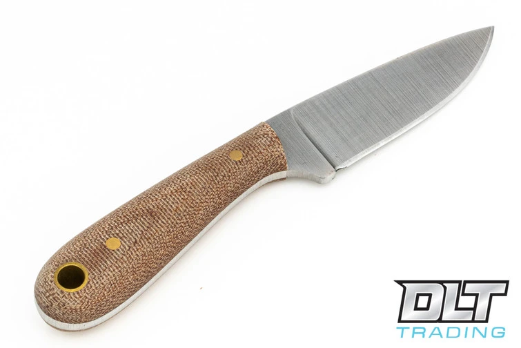 Battle Horse Frontier First - Flat Ground - Natural Micarta - Matte 2 Battle Horse Frontier First - Flat Ground - Natural Micarta - Matte - Image 2
