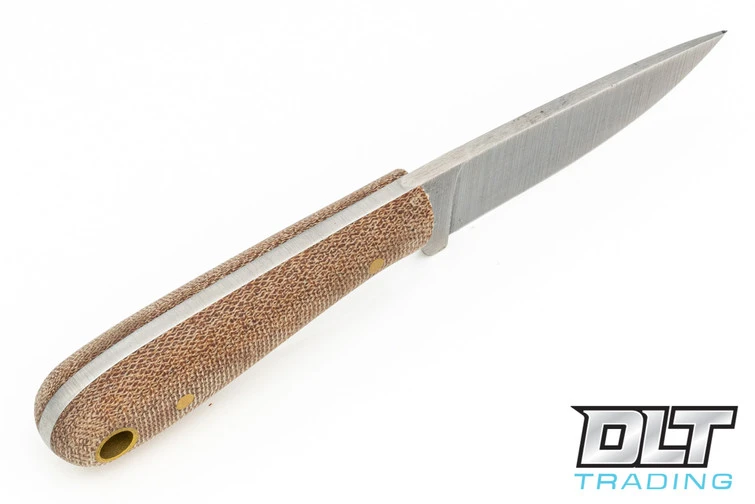 Battle Horse Frontier First - Flat Ground - Natural Micarta - Matte 3 Battle Horse Frontier First - Flat Ground - Natural Micarta - Matte - Image 3