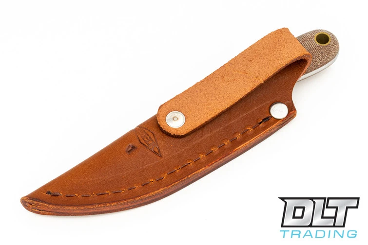 Battle Horse Frontier First - Flat Ground - Natural Micarta - Matte 5 Battle Horse Frontier First - Flat Ground - Natural Micarta - Matte - Image 5