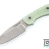 Bradford Guardian 3 Cru-Wear - Ghost Green G-10 - Saber Grind - Stonewashed