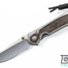 Chris Reeve Small Sebenza 31 - Bog Oak Inlay - #18