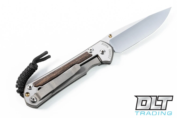 Chris Reeve Small Sebenza 31 - Bog Oak Inlay - #18 2 Chris Reeve Small Sebenza 31 - Bog Oak Inlay - #18 - Image 2