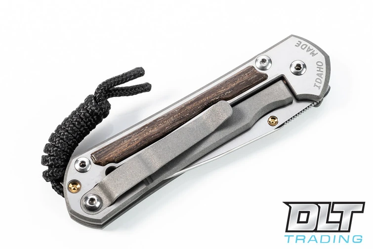 Chris Reeve Small Sebenza 31 - Bog Oak Inlay - #18 6 Chris Reeve Small Sebenza 31 - Bog Oak Inlay - #18 - Image 6