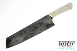 Edge Knife Works 8" Nakiri - White Linen Micarta