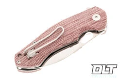 GiantMouse ACE Biblio - Red Micarta -Knife Online Shop giantmouse ace bilblio 92120225 94318.1663875371