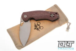 GiantMouse ACE Biblio - Red Micarta -Knife Online Shop giantmouse ace bilblio 92120231 06806.1663874268