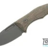 Griffin Scout 2.5 - Bead Blasted S35VN - Green Canvas Micarta