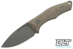 Griffin Scout 2.5 - Bead Blasted S35VN - Green Canvas Micarta