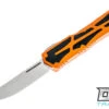 Heretic Colossus S/E - Stonewash MagnaCut - Orange Handle