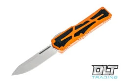 Heretic Colossus S/E - Stonewash MagnaCut - Orange Handle