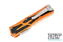 Heretic Colossus S/E - Stonewash MagnaCut - Orange Handle -Knife Online Shop heretic colossus s e 30623008 33480.1678214329