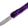 Heretic Colossus S/E Stonewash MagnaCut - Purple Handle - Stonewash Clip