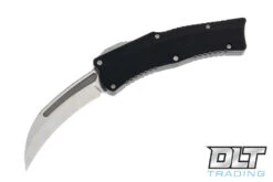 Heretic Roc - Black Handle - Satin MagnaCut Blade - Standard Hardware