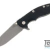 Hinderer 3.5" XM-18 No Choil Slicer 20CV - Working Finish - Black G-10
