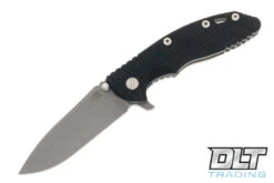 Hinderer 3.5" XM-18 No Choil Slicer 20CV - Working Finish - Black G-10