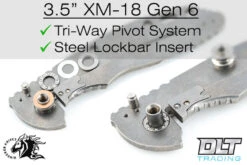 Hinderer 3.5" XM-18 No Choil Slicer 20CV - Battle Blue Anodized - Translucent Green G-10 -Knife Online Shop hinderer gen 6 xm 18 tri way pivot 41129.1677684811