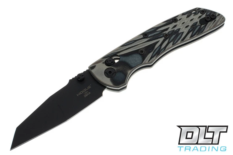 Hogue Deka Wharncliffe - Dark Earth G-Mascus G-10 - Black Blade 1 Hogue Deka Wharncliffe - Dark Earth G-Mascus G-10 - Black Blade
