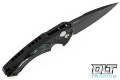Hogue X5 Flipper 3.5" Spear Point - Black Aluminum - G-Mascus Black Inlay - Black Blade 7 Hogue X5 Flipper 3.5" Spear Point - Black Aluminum - G-Mascus Black Inlay - Black Blade -Knife Online Shop hogue knives 810432 37540.1628688506