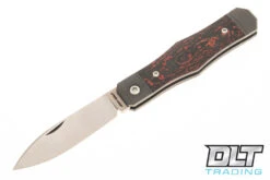 Jack Wolf Knives Vampire Jack - Lava Flow Fat Carbon