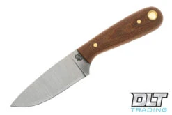 LT Wright Frontier First 3V - Flat Ground - Natural Micarta