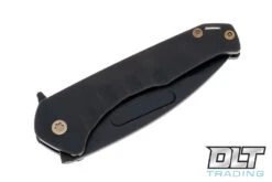 Medford Praetorian Slim Flipper Drop Point - PVD S35VN - PVD Titanium - Bronze Hardware … -Knife Online Shop medford 1203339 77570.1670092182