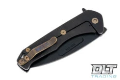 Medford Praetorian Slim Flipper Drop Point - PVD S35VN - PVD Titanium - Bronze Hardware … -Knife Online Shop medford 1203340 53161.1670092182