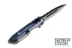 Medford Micro Praetorian T Drop Point - PVD S45VN -Blue Titanium - PVD Hardware & Clip 7 Medford Micro Praetorian T Drop Point - PVD S45VN -Blue Titanium - PVD Hardware & Clip -Knife Online Shop medford 12623043 21813.1674847852