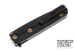 Medford M-48 - Tumbled S45VN - Black Aluminum & PVD Titanium - Bronze Hardware - PVD Cli… -Knife Online Shop medford 20823028 55961.1675896650