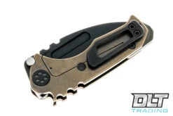Medford Micro Praetorian Drop Point - PVD S45VN - Bronze Titanium - PVD Hardware & Clip -Knife Online Shop medford 30323025 02075.1678217071