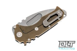 Medford Praetorian Drop Point - Tumbled S45VN - Flamed & Bronze Titanium #4 -Knife Online Shop medford 30323173 34153.1678217116