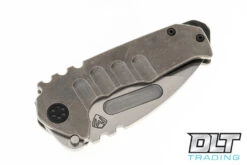 Medford Praetorian Genesis T Drop Point - Tumbled S35VN - Tumbled Titanium - PVD Hardwar… -Knife Online Shop medford t10 1104247 40609.1668720194