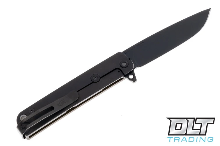 Medford M-48 - PVD S35VN - Yellow Aluminum & PVD Titanium - PVD Hardware & Clip 2 Medford M-48 - PVD S35VN - Yellow Aluminum & PVD Titanium - PVD Hardware & Clip - Image 2